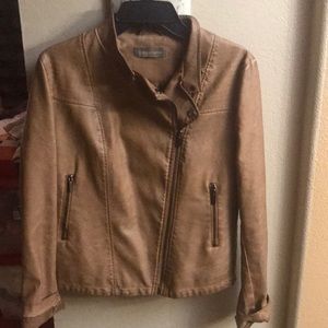 Vegan leather jacket